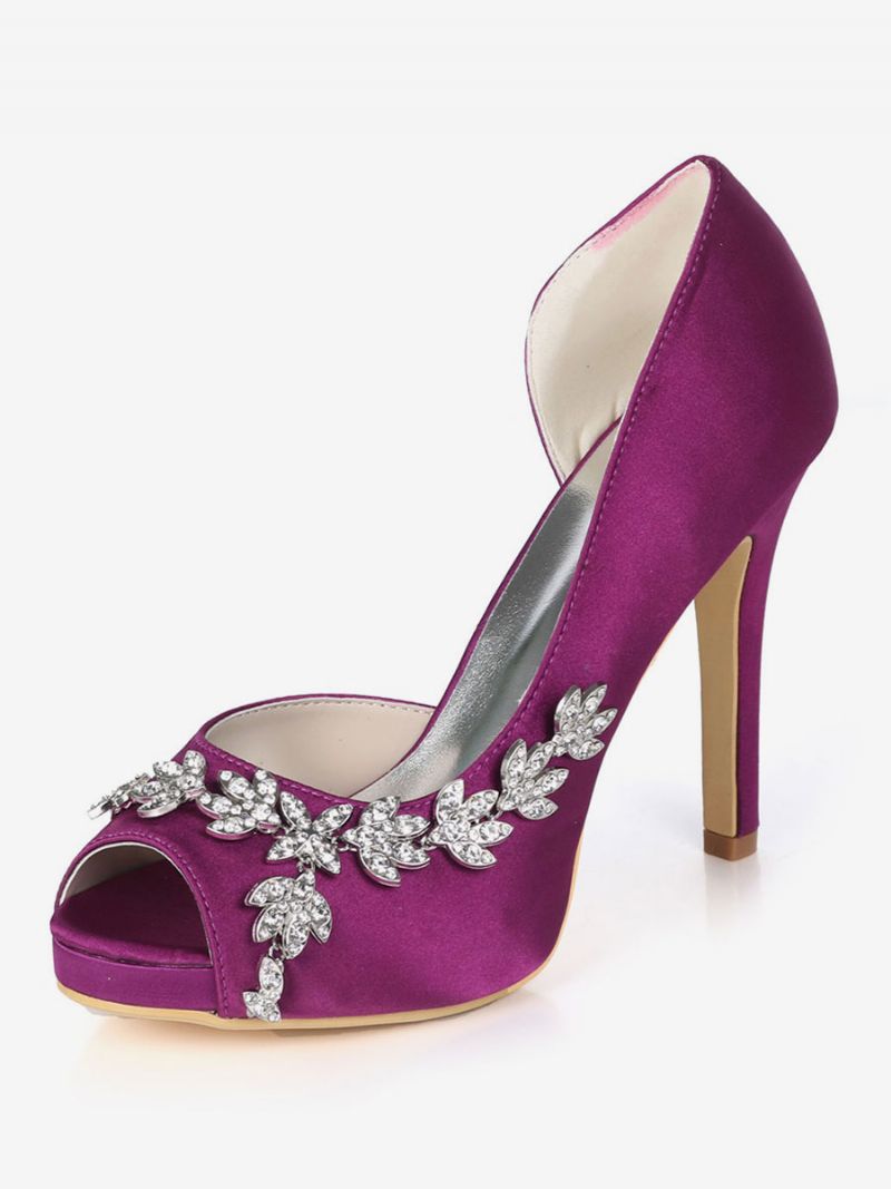 Damplattform Dorsay Bridal Pumps Med Strass