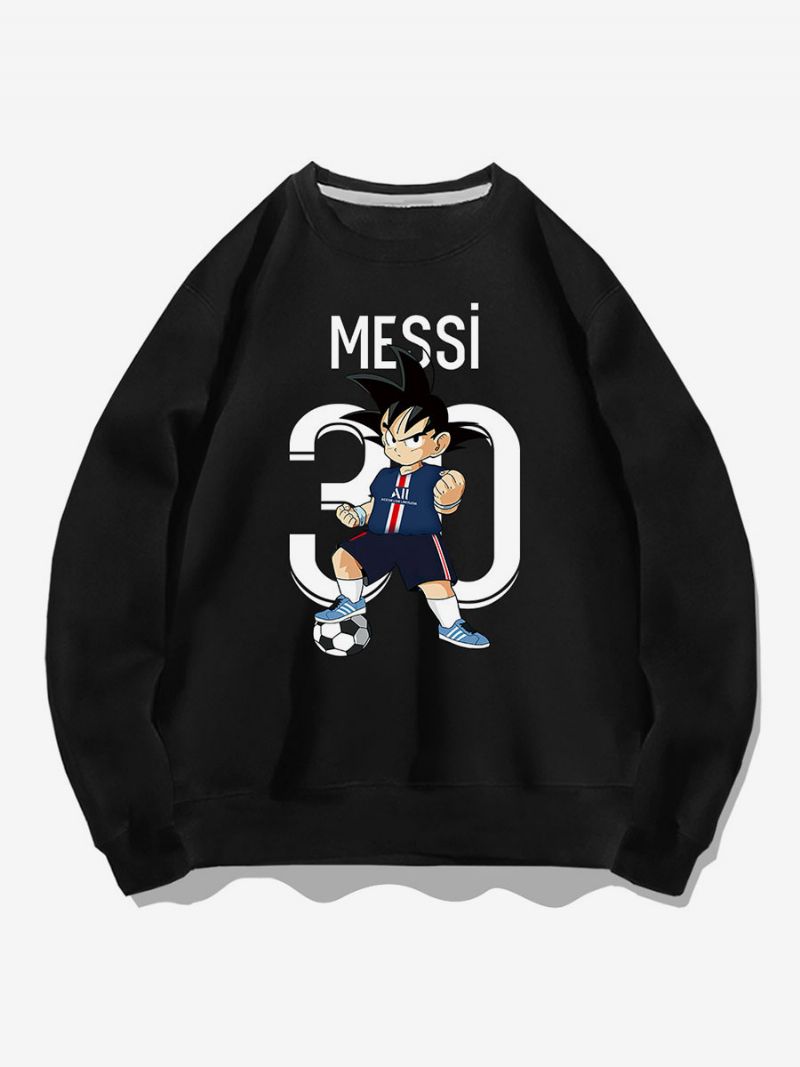 Messi Sweatshirt Vuxen Topp För Män