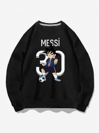 Messi Sweatshirt Vuxen Topp För Män