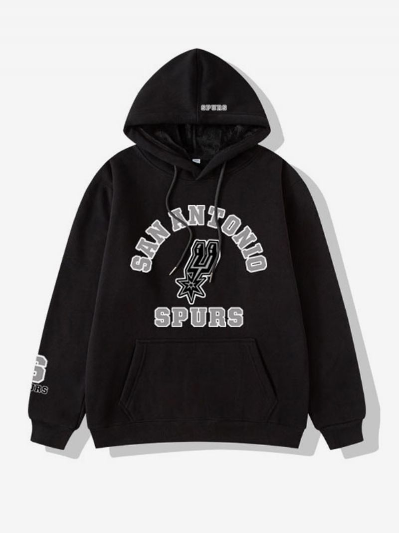 San Antonio Spurs Team Hoodie Herrtröja