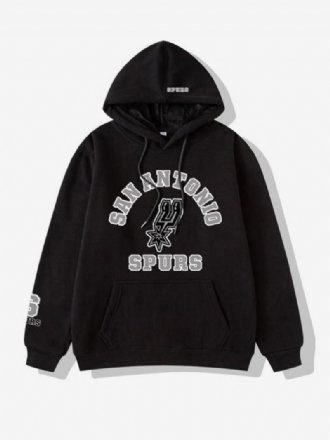 San Antonio Spurs Team Hoodie Herrtröja