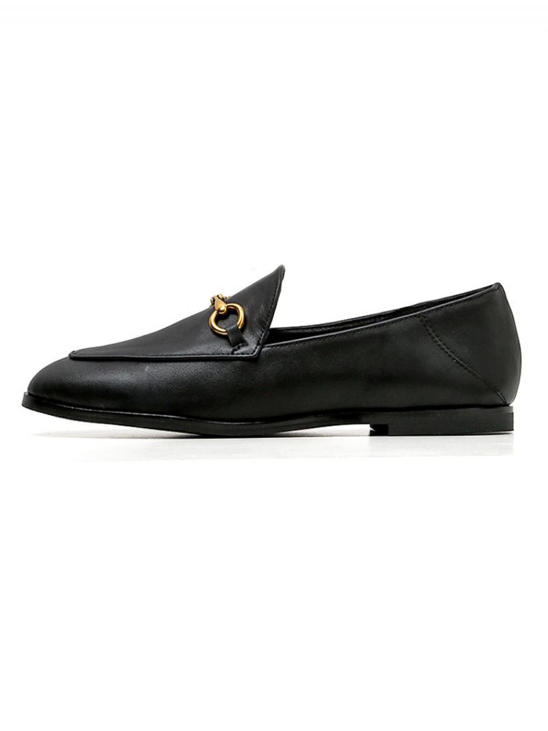 Casual Slip-on Loafers För Kvinnor Svart - Svart