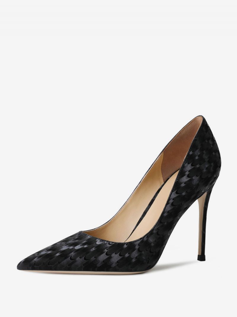 Kvinnors Högklackat Tryck Pumps Stiletto Heel Dress