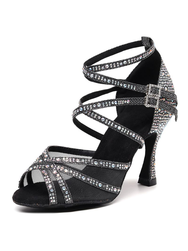 Dam Rhinestones Strappy Dance Sandaler