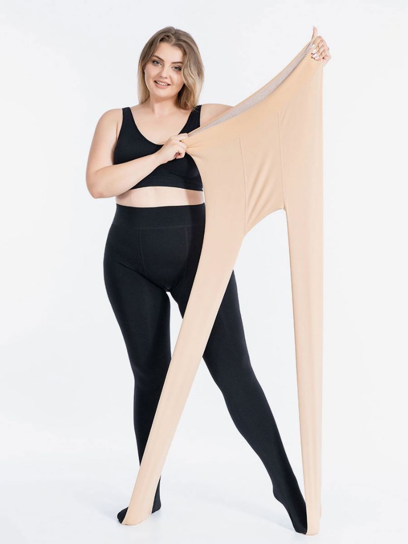 Slimming Leggings För Kvinnor Slim 500g Tights Vintervarma Strumpor