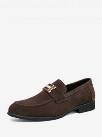 Herr Loafer Skor Pu Läder Monk Strap Slip-on Prom Party