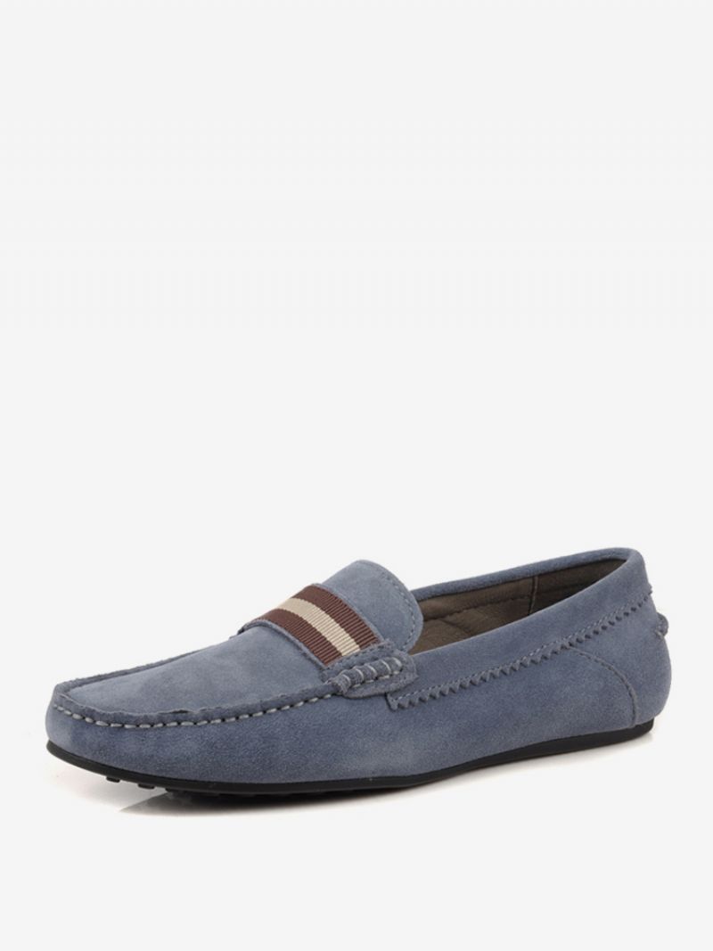 Kohud För Män Loafer Slip-on Skor - Grå