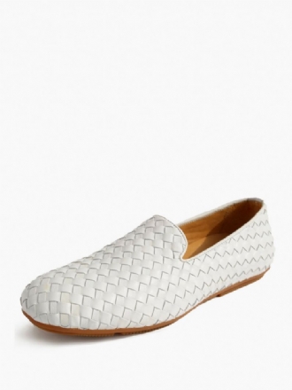 Kohud Slip-on Loafer Skor För Män