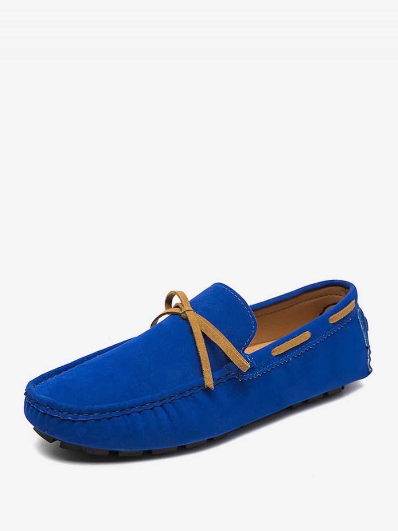 Loaferskor För Män Mocka Slip-on Körskor