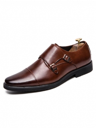 Monk Strap Dress Skor För Män