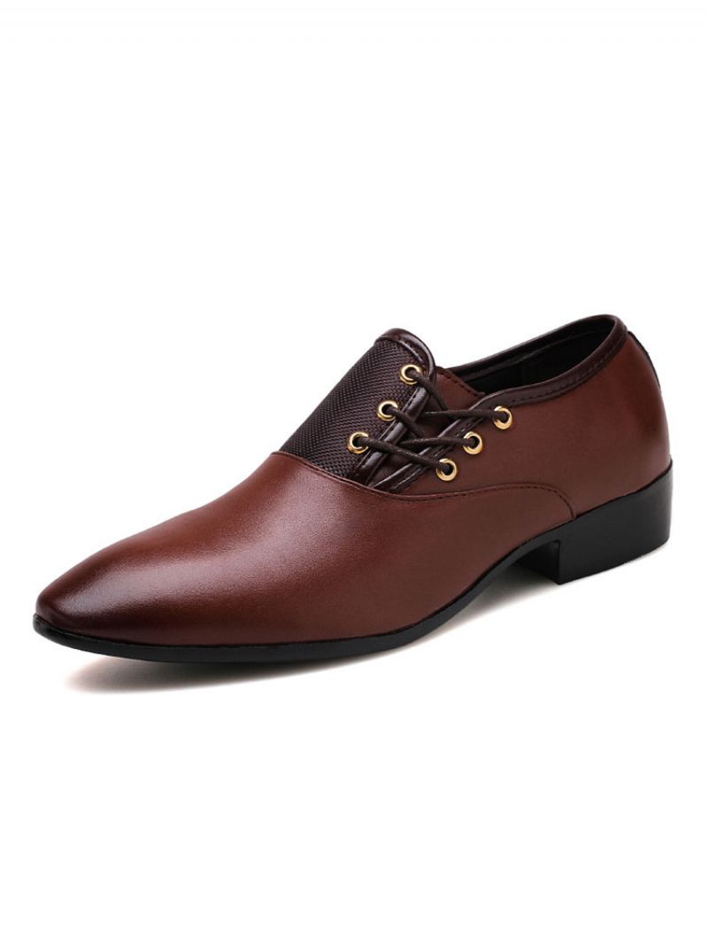 Monk Strap Slip-on Dress Loafers För Män