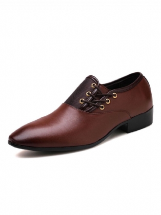 Monk Strap Slip-on Dress Loafers För Män