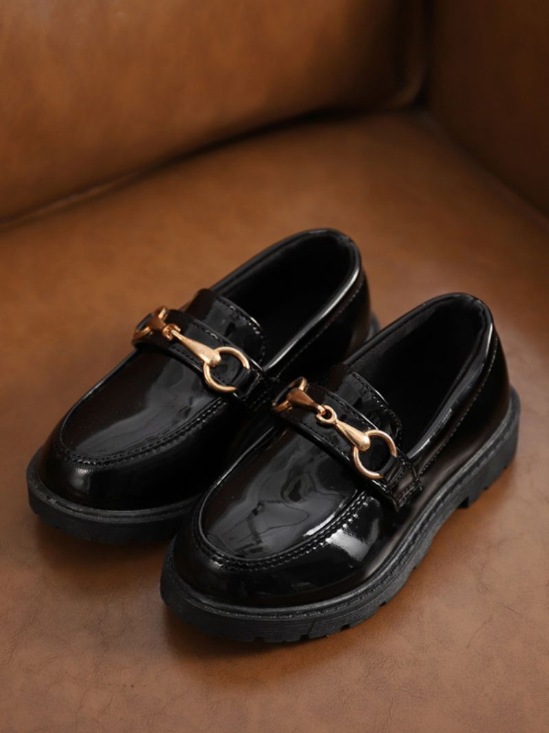 Pojkar Loafers Slip-on Penny Causal Skor För Barn