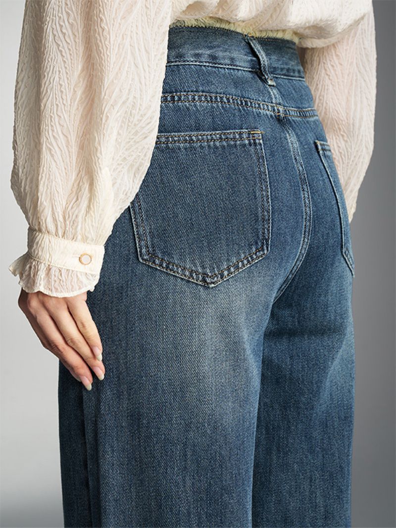 Jeans För Dam Modern Blå - Ljus Himmelsblå